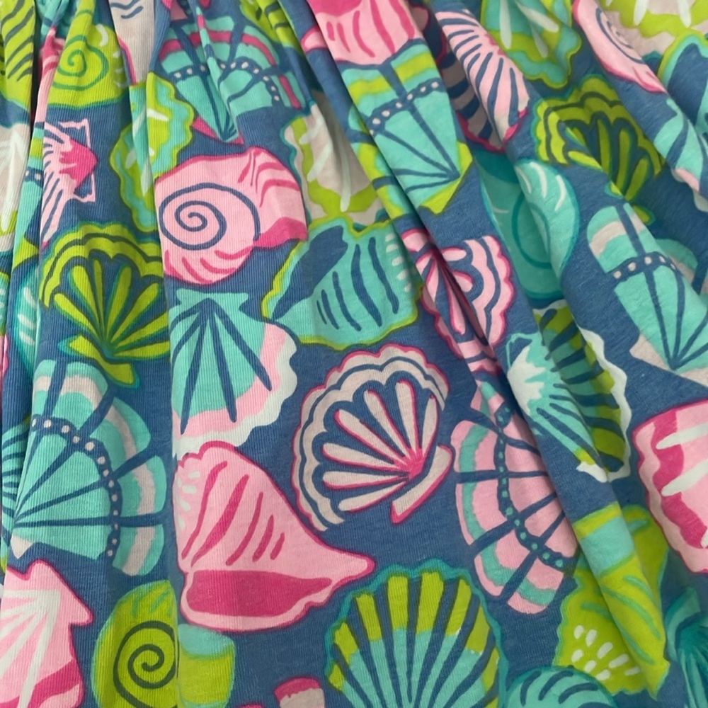 Girls mixed print Tommy bahama seashell dress - Picture 2 of 3